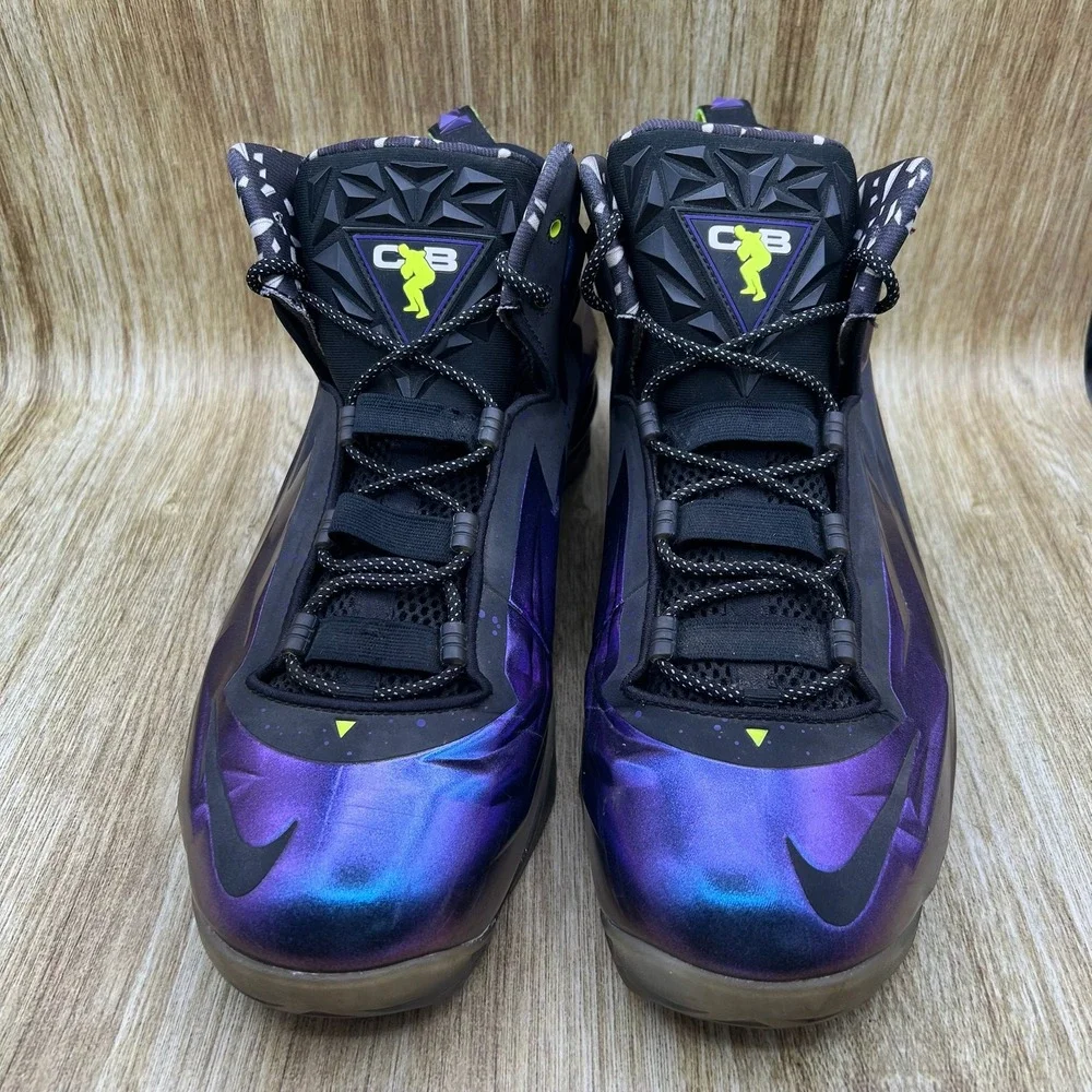 Nike Chuck Posite Men's Size 15 Cave Purple Iridescent Barkley Shoes 684758-500
